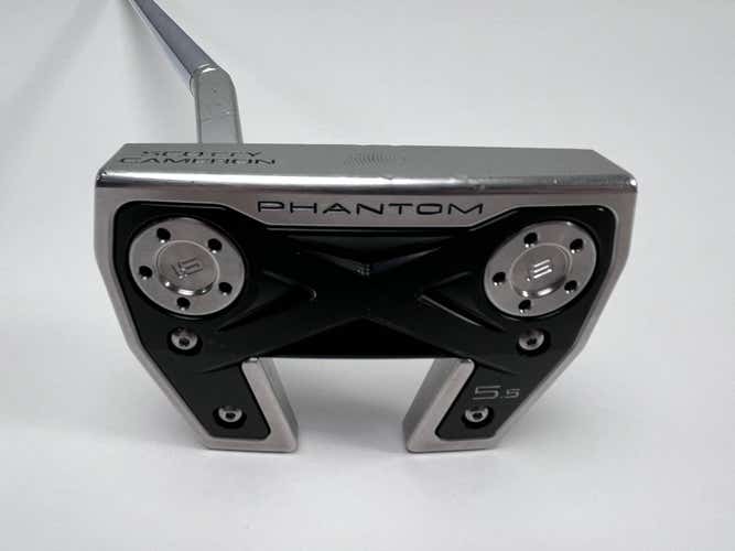 LEFTY Scotty Cameron Phantom X 5.5 2022 Putter 33" SuperStroke Pistol 2.0 LH