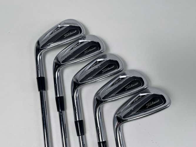 LEFTY Titleist 716 AP2 Iron Set 7-PW+GW True Temper XP 90 R300 Regular LH -1/2''