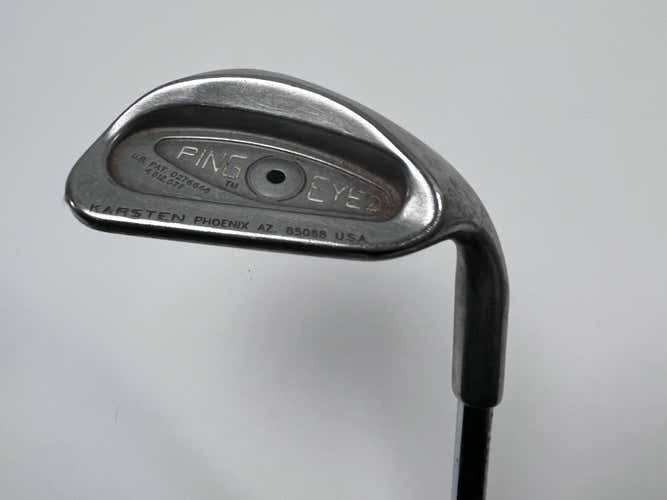 Ping Eye 2 Lob Wedge LW Black Dot Karsten ZZ-Lite Stiff Mens RH Midsize Grip