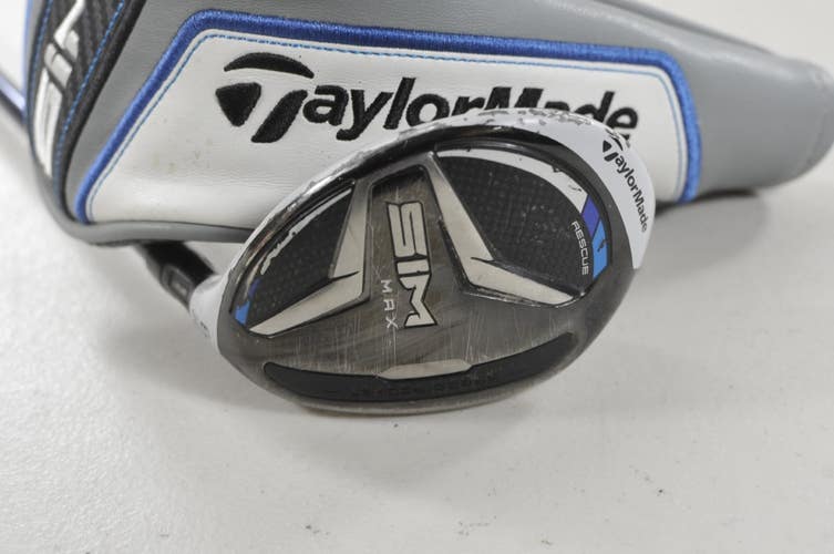 TaylorMade SIM Max Rescue 6-28* Hybrid Regular Flex RH Ventus 6 Graphite #224967