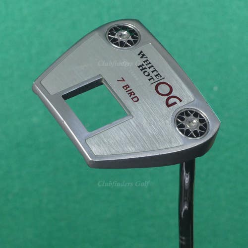 Odyssey White Hot OG 7 Bird 34" Double-Bend Mallet Putter W/ Super Stroke