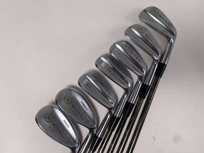 Miura Series 1957 Blade Iron Set 5-PW+GW+LW Extra Stiff Steel RH +1/2'' - NO 6