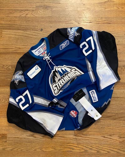 Idaho Steelheads ECHL Authentic On Ice Hockey Jersey