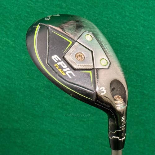 Callaway EPIC Flash 18 3 Hybrid Fujikura Speeder Evolution Graphite Seniors