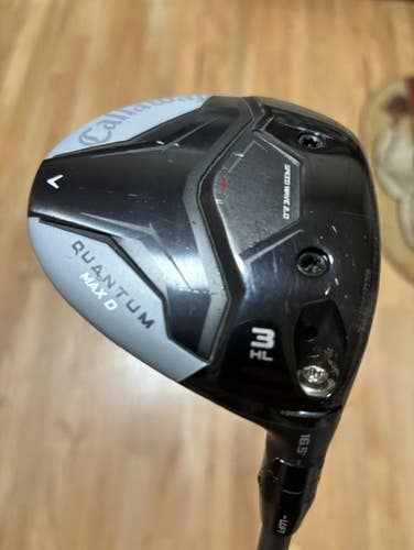 Men's 2025 Callaway Quantum Max D Fairway Wood RH Regular Flex 3 Wood HL Graphite Shaft (Used)