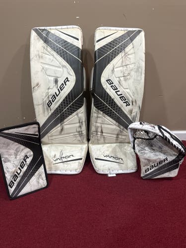 34" Medium Bauer Vapor 1X Regular Goalie Full Set Item#TD1x