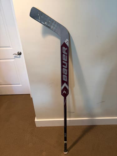 Senior Bauer Supreme M50 Pro Regular Goalie Stick 26" Paddle (Used)