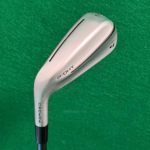 LH TaylorMade P-DHY Forged 20 Utility 3 Iron Recoil Dart F4 90 Graphite Stiff
