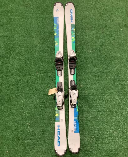HEAD Souphead 137cm Skis + Tyrolia SLR4.5 Bindings