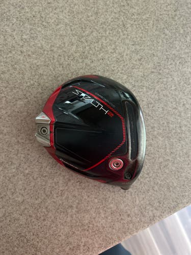 Men's 2023 TaylorMade Stealth 2 Right Handed Driver HEAD Adjustable Loft (Used)