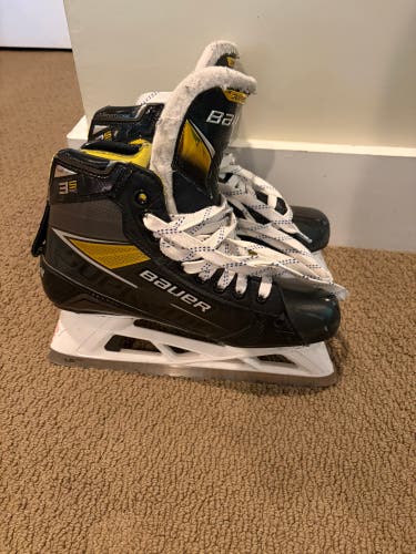 2020 Bauer Supreme 3S Pro Hockey Goalie Skates 7.5 (Used)