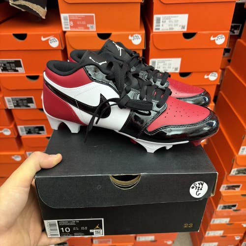 Nike Air Jordan 1 Low TD FJ6245-601 Men 9.5  ( Read Description For Defect ) ***