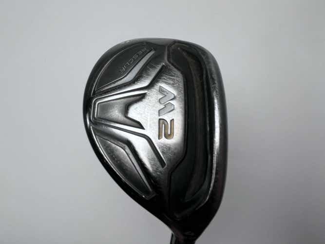 TaylorMade M2 4 Hybrid 22* REAX 75g Stiff Graphite Mens RH Midsize Grip