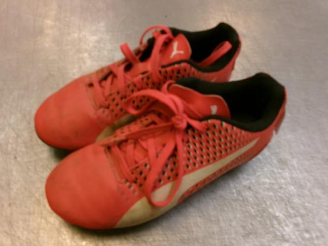 Used Puma Soccer Cleats Pink Youth 13.0 11339-S000205662