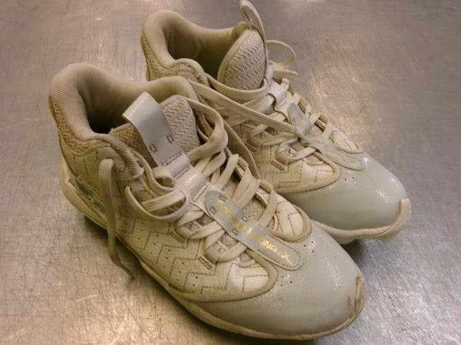 Used Under Armour BRYCE HARPER BB/SB Cleats White Junior 03 11339-S000205658