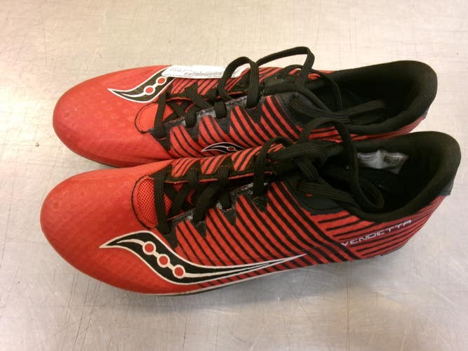Used Saucony Track & Field Cleats Adult Red Senior 6 11339-S000205630