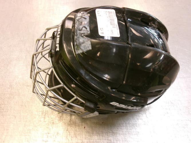 Used Bauer IM5 5.0 Helmet Cage Combo Black SM 11339-S000205772