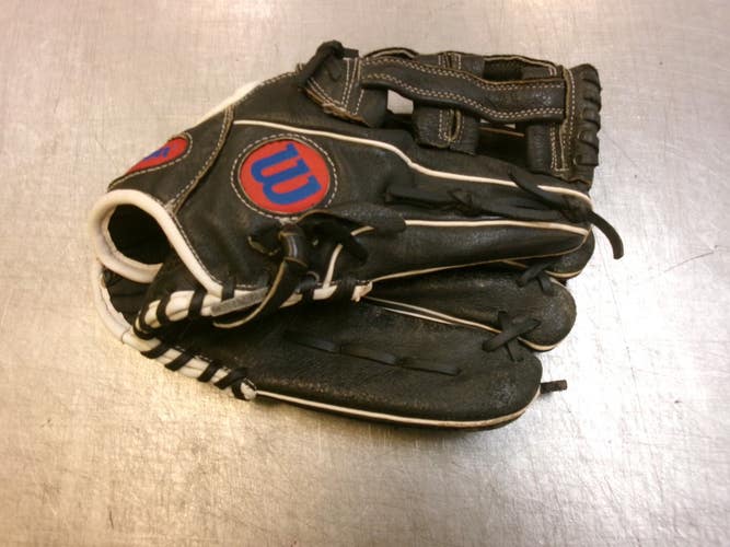 Used Wilson A450 BB/SB Glove RH Throw Black 12" 11339-S000205774