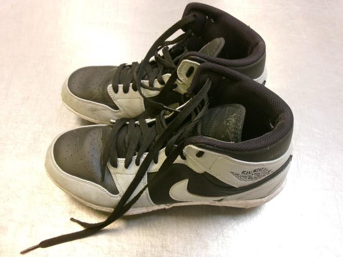 Used Nike AIR JORDAN Adult FB Cleats Grey Senior 10 11339-S000205753