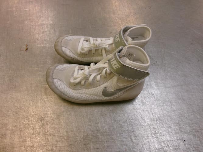 Used Nike Wrestling Shoes White Junior 02 11339-S000205743