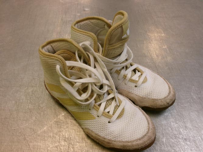 Used Adidas Wrestling Shoes White Junior 01 11339-S000205666