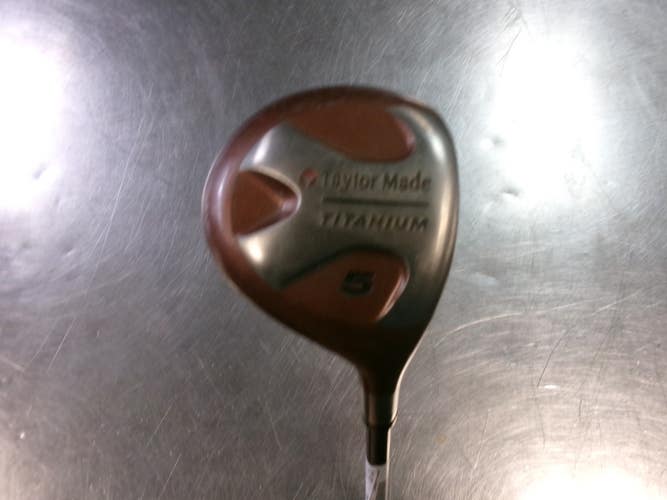 Used Taylormade TITANIUM Mens Fairway Wood RH 5 Wood 11868-S000071313