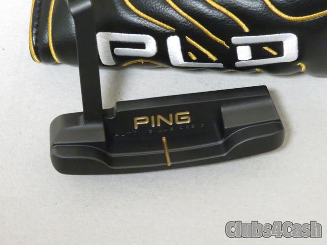 PING PLD Milled SE Anser 30 Putter Stealth Graphite +Cover 36" TALL .. MINT