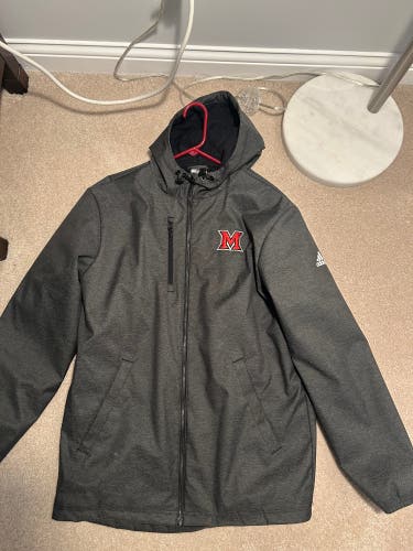 Gray Small Men's Adidas Winter Jacket (Used)