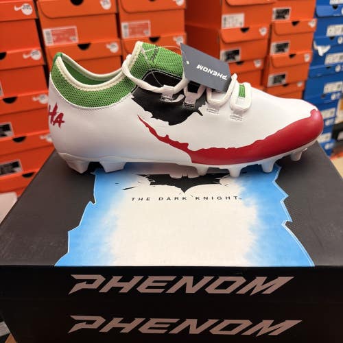 Phenom Elite Soccer Cleats Batman The joker Dark Knight Size 8 Worn Once ****
