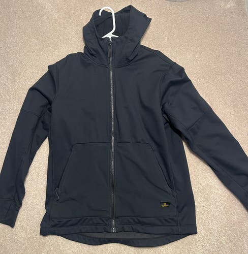 Black Large Men's Warroad Zip Up Jacket