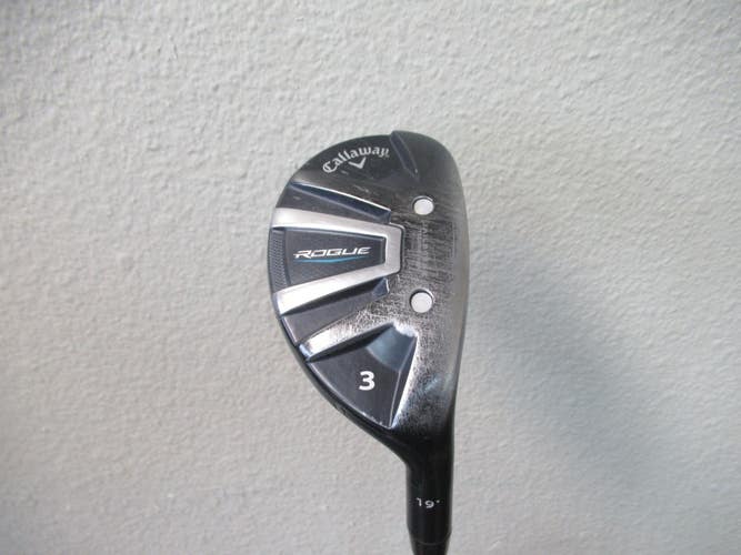 CALLAWAY ROGUE 3 HYBRID 19* RH GRAPHITE ALDILA SYNERGY 60HY R FLEX