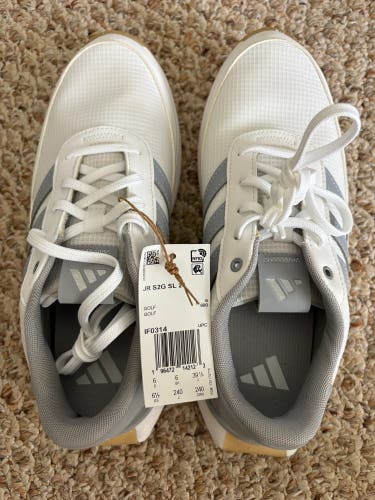 Kid's Size M 6.5 (W 7.5) Adidas S2G Golf Shoes (New)
