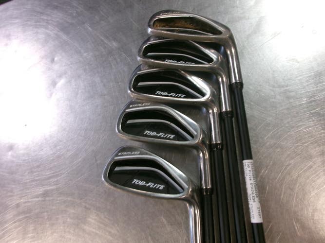Used Top Flite STAINLESS Mens Iron Set RH 6I-PW 11868-S000071243