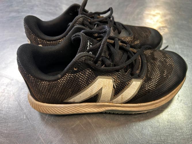 Used New Balance TURF BB/SB Cleats Black Junior 06 11868-S000070999
