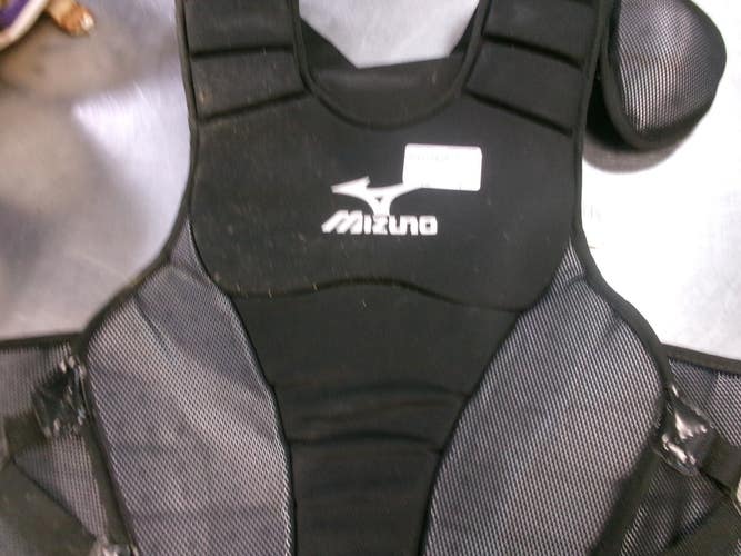 Used Mizuno SAMURAI CP Catchers Chest Protector Black Adult 11868-S000071031