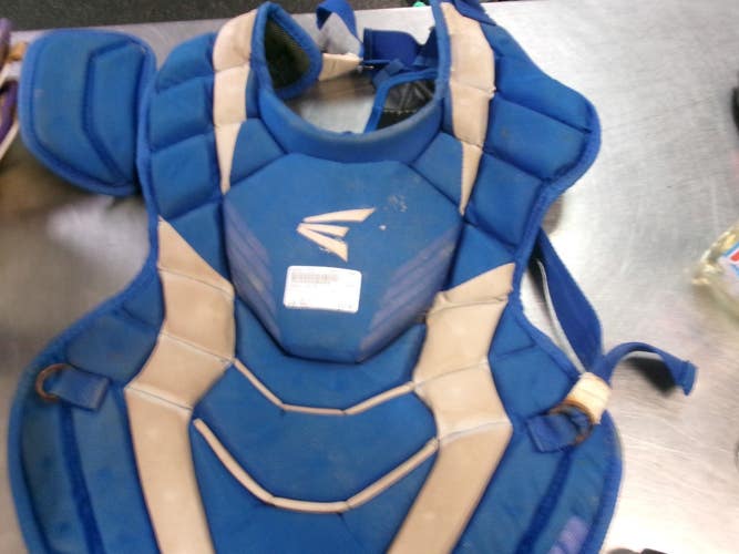 Used Easton ELITE X Catchers Chest Protector Royal Blue Adult 11868-S000071032