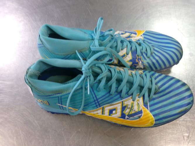 Used Nike ZOOM Soccer Indoor Shoes Royal Blue Senior 7 11868-S000071093