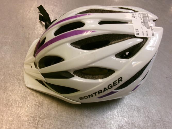 Used Bontrager HELMET Bike Helmet White SM 11339-S000205530
