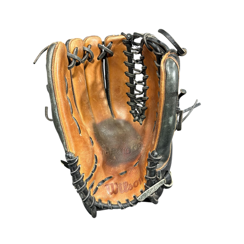 Used Wilson A2000 OT6 PRO STOCK BB/SB Glove LH Throw Black 12 3/4" 11375-S000381151