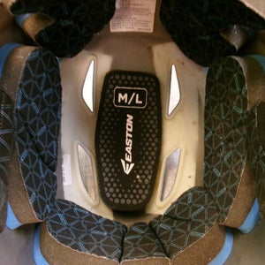 Used Easton HELMET Batting Helmet w/Mask Royal Blue MD 11339-S000203184