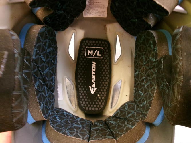 Used Easton HELMET Batting Helmet w/Mask Royal Blue MD 11339-S000203184