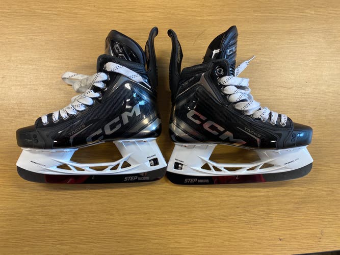 Black 2024 CCM Tacks XF Pro Hockey Skates Regular Width (New)