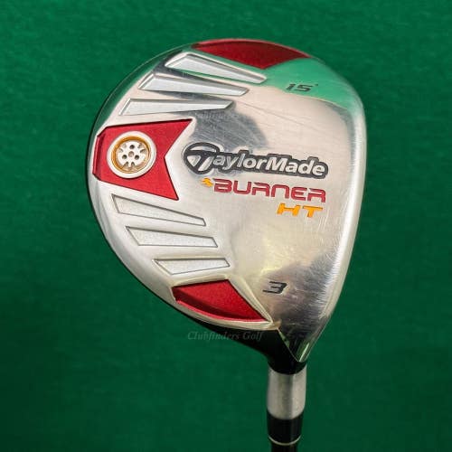 TaylorMade Burner 2007 HT 15 Fairway 3 Wood REAX Superfast 50g Graphite Stiff