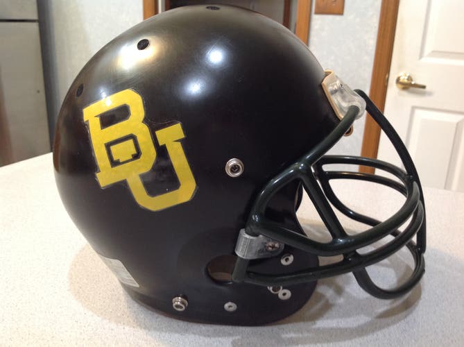 Vintage Baylor University Bears Full Sized Schutt Air Football Game Helmet