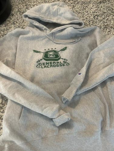 Champion Reverse Weave Generals team hoody hoodie NEW XL grey