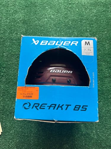 Maroon Medium Bauer Re-Akt 85 Helmet (New)