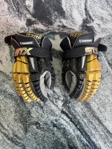 STX Surgeon RZR2 Lacrosse Gloves (Used)