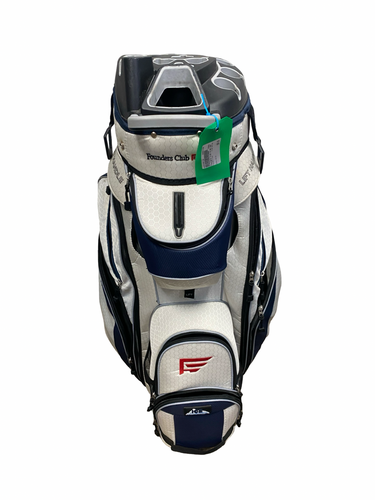 Used Founders Club 14 WAY CART BAG Mens Cart Bag White 11706-S000385120