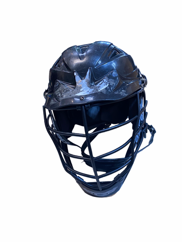 Used Cascade BLACK Lacrosse Helmet Black MD 11706-S000385100