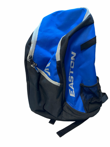 Used Easton BAG BLUE AND BLACK BB/SB Player Backpack Royal Blue 11706-S000385067